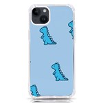 Dinosaur , Cute, Pastel, iPhone 14 Plus TPU UV Print Case