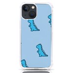 Dinosaur , Cute, Pastel, iPhone 13 mini TPU UV Print Case