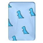 Dinosaur , Cute, Pastel, Rectangular Glass Fridge Magnet (4 pack)