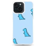 Dinosaur , Cute, Pastel, iPhone 15 Plus TPU UV Print Case