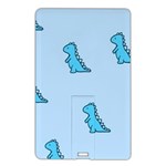 Dinosaur , Cute, Pastel, Name Card Style USB Flash Drive