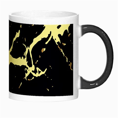 Marble Black, Kiss, Gold, Pretty Morph Mug from ArtsNow.com Right