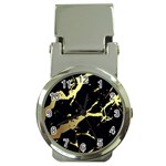 Marble Black, Kiss, Gold, Pretty Money Clip Watches