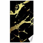 Marble Black, Kiss, Gold, Pretty Canvas 40  x 72 