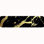 Marble Black, Kiss, Gold, Pretty Large Bar Mat