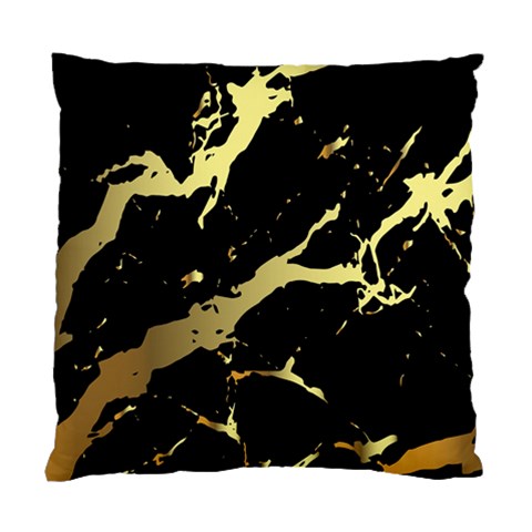 Marble Black, Kiss, Gold, Pretty Standard Cushion Case (One Side) from ArtsNow.com Front