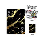 Marble Black, Kiss, Gold, Pretty Playing Cards 54 Designs (Mini)