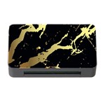 Marble Black, Kiss, Gold, Pretty Memory Card Reader with CF