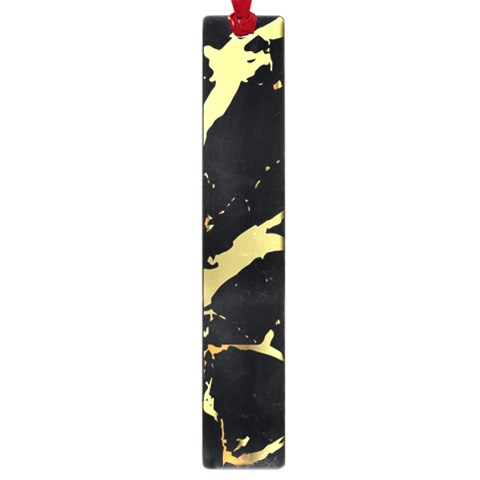 Marble Black, Kiss, Gold, Pretty Large Book Marks from ArtsNow.com Front