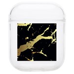 Marble Black, Kiss, Gold, Pretty Soft TPU AirPods 1/2 Case