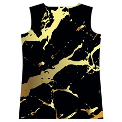 Marble Black, Kiss, Gold, Pretty Women s Basketball Tank Top from ArtsNow.com Back