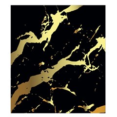 Marble Black, Kiss, Gold, Pretty Duvet Cover Double Side (King Size) from ArtsNow.com Front