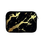 Marble Black, Kiss, Gold, Pretty Apple MacBook Pro 15  Zipper Case