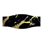 Marble Black, Kiss, Gold, Pretty Stretchable Headband