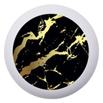 Marble Black, Kiss, Gold, Pretty Dento Box with Mirror