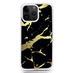 Marble Black, Kiss, Gold, Pretty iPhone 14 Pro Max TPU UV Print Case