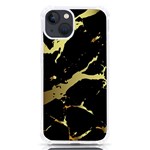 Marble Black, Kiss, Gold, Pretty iPhone 13 TPU UV Print Case