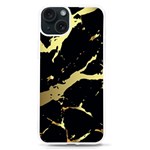 Marble Black, Kiss, Gold, Pretty iPhone 15 TPU UV Print Case