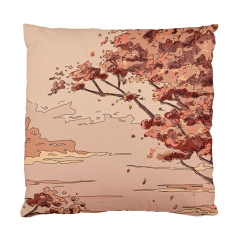 Pastel Nature , Art, Blue, Cute, Nature, Pink Standard Cushion Case (Two Sides) from ArtsNow.com Front