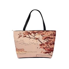 Pastel Nature , Art, Blue, Cute, Nature, Pink Classic Shoulder Handbag from ArtsNow.com Back