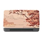 Pastel Nature , Art, Blue, Cute, Nature, Pink Memory Card Reader with CF