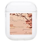 Pastel Nature , Art, Blue, Cute, Nature, Pink Soft TPU AirPods 1/2 Case