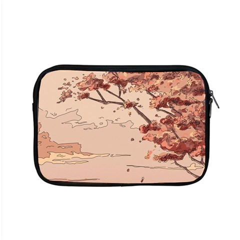 Pastel Nature , Art, Blue, Cute, Nature, Pink Apple MacBook Pro 15  Zipper Case from ArtsNow.com Front