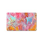 Marbling art Magnet (Name Card)