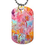 Marbling art Dog Tag (One Side)