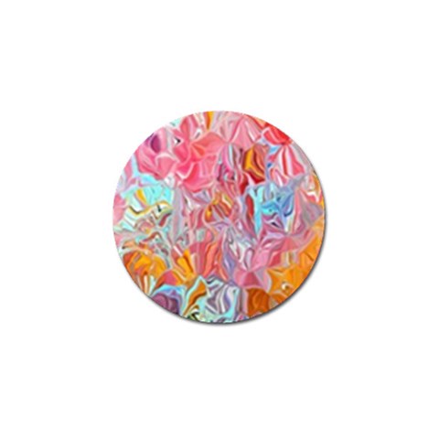 Marbling art Golf Ball Marker from ArtsNow.com Front