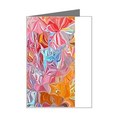 Marbling art Mini Greeting Card from ArtsNow.com Left