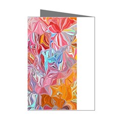 Marbling art Mini Greeting Cards (Pkg of 8) from ArtsNow.com Left