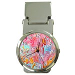 Marbling art Money Clip Watches