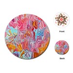 Marbling art Playing Cards Single Design (Round)