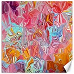 Marbling art Canvas 12  x 12 