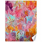 Marbling art Canvas 12  x 16 