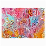 Marbling art Large Glasses Cloth