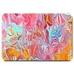 Marbling art Large Doormat