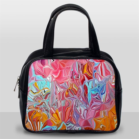 Marbling art Classic Handbag (One Side) from ArtsNow.com Front