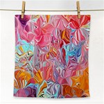 Marbling art Face Towel