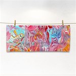 Marbling art Hand Towel