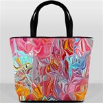 Marbling art Bucket Bag