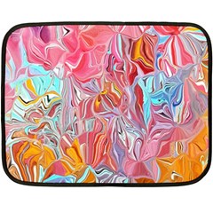 Marbling art Two Sides Fleece Blanket (Mini) from ArtsNow.com 35 x27  Blanket Front