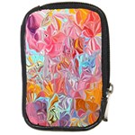 Marbling art Compact Camera Leather Case