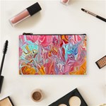 Marbling art Cosmetic Bag (Small)