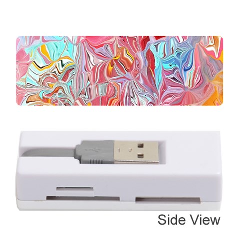 Marbling art Memory Card Reader (Stick) from ArtsNow.com Front