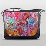 Marbling art Messenger Bag