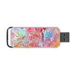 Marbling art Portable USB Flash (One Side)