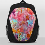 Marbling art Backpack Bag