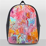 Marbling art School Bag (XL)